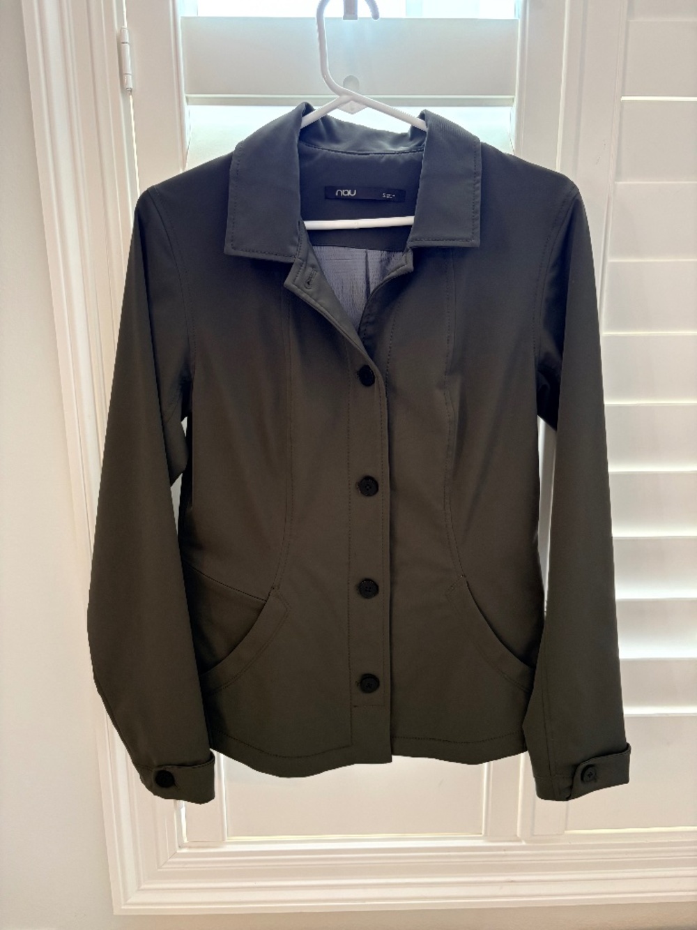 NAU Dark Green Lightweight Jacket
